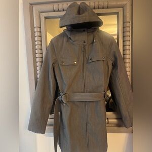 Kristen Blake Charcoal Gray Coat